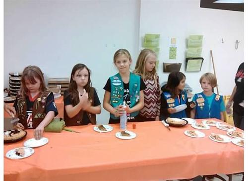 Girl Scout Pie Night Girl Scout Pie Night